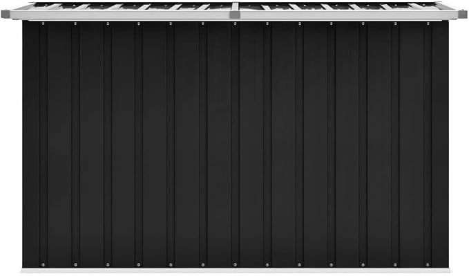 Patio Storage Box,deck box,outdoor storage box,toolbox,patio furniture,Easy to open and close with hinged lid,Anthracite 58.7"x39"x36.6"