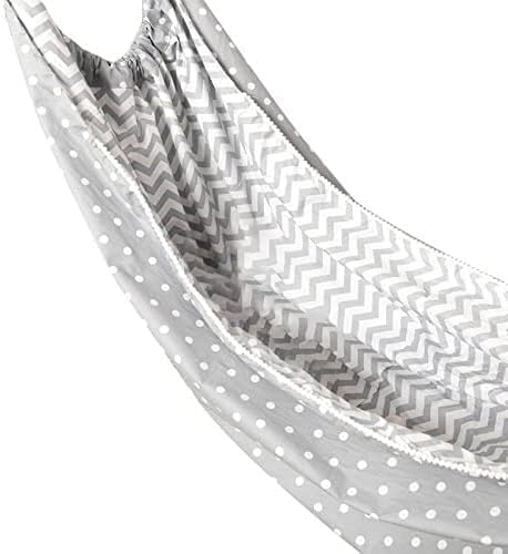 Swing Indoor Outdoor Hammock Cotton Washed Fabric Bag Chair Room Home Decor Hammock 130 * 100cm(Pink)