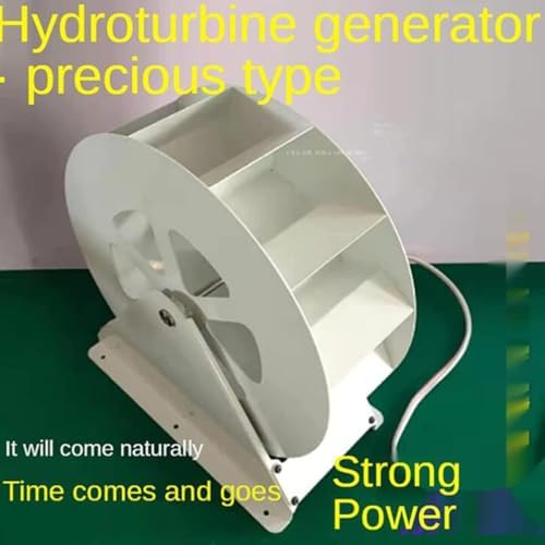 100W Hydro Turbine Generator – Low-Speed Waterwheel for Outdoor Hydroelectric Power Plant, Disc-Type Electricity Generation, Renewable Energy Solution, Eco-Friendly Water & Wind Power