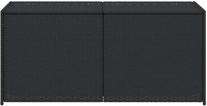Outdoor Storage Box 283L Large Garden Deck Chest for Patio Backyard Organization Weather-Resistant PE Rattan Container with Gas Spring Lid