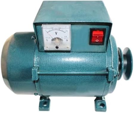 5000W 220V Small Gasoline Generator, Pure Copper Wire, Brushless Permanent Magnet, Diesel Engine, High Efficiency, Portable Power Supply for Home & Outdoor Use