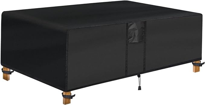 Patio coffee table cover (48"L x 28"W x 13"H)