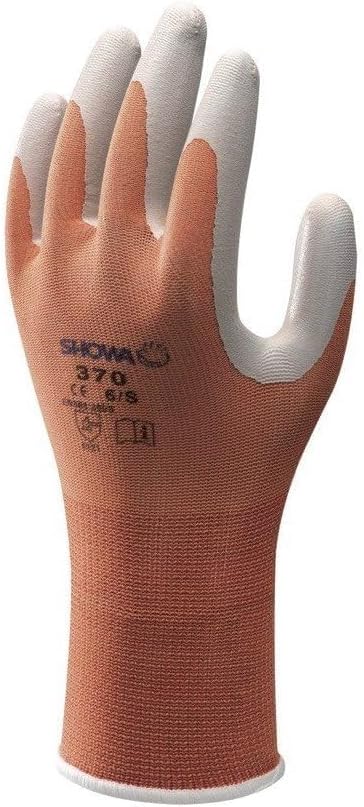 4 Pack Atlas Glove NT370 Atlas Nitrile Garden Gloves - Small (Assorted Colors)