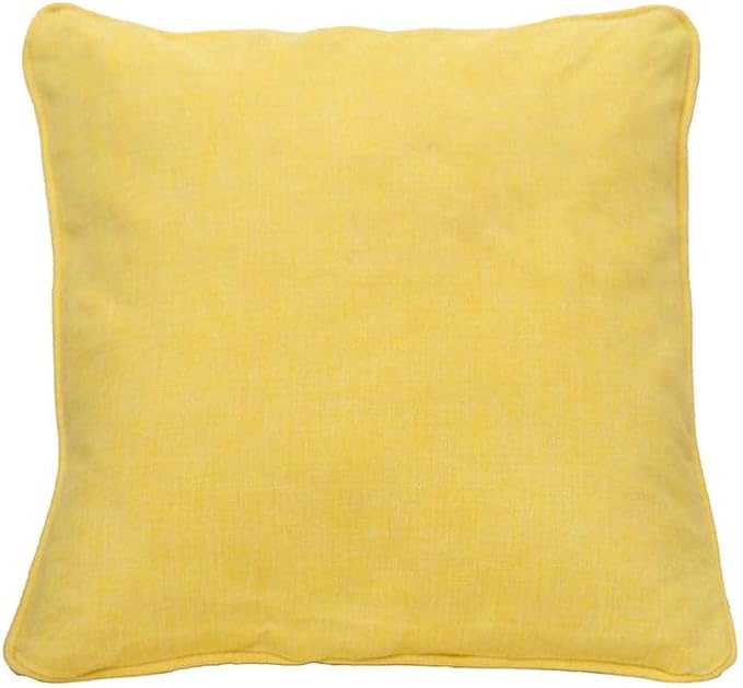 East Green 14 x 14 Square Outdoor Accent Pillow, Set of 2, Yellow