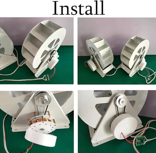 Low-Speed Water Wheel Generator for Outdoor Lighting - 100W Hydro Turbine Power Equipment for Household Use - Eco-Friendly Hydropower Solution