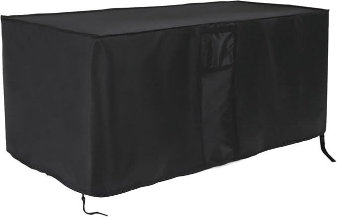 Outdoor Storage Box Cover for Keter Westwood 150 Gallon Resin Large Deck Box, Waterproof Patio Storage Box Cover - 62 x 29 x 25 Inch