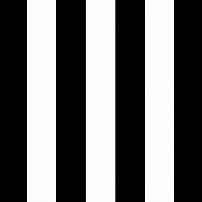 Arden Outdoor Pillow Back Cushion, 23x17, Black Cabana Stripe | Perfect for Deep Seat, Sofa, or Couch, Plush Support, Fade-Resistant, Mold and Mildew Resistant