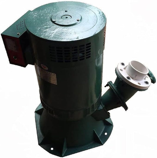 Hydroelectric Generator 25kw Single Phase Sloping Type Water Power Generator Set 230V Hydraulic Generator Water Wheel Generator for Outdoor Lighting Clean Energy