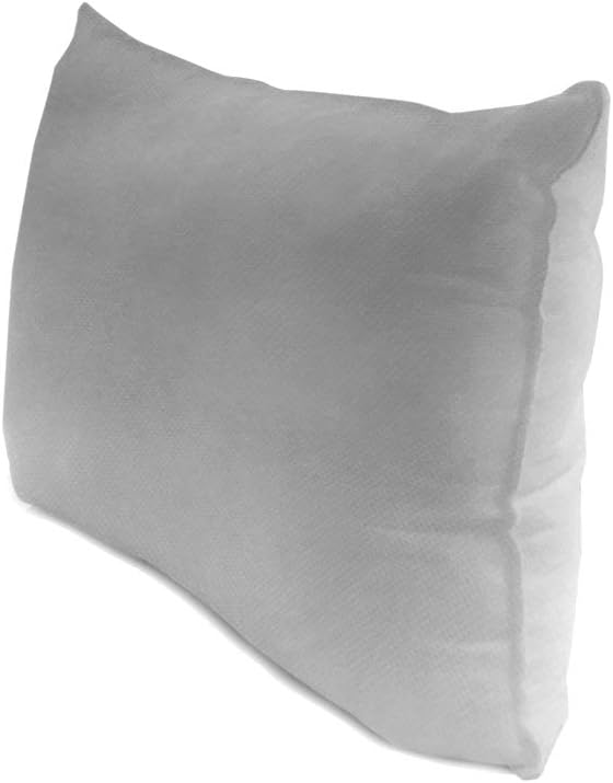 Hometex Canada Pillow Insert 12" x 18" Indoor Outdoor Polyester Filled Standard Cover (2 Pack)