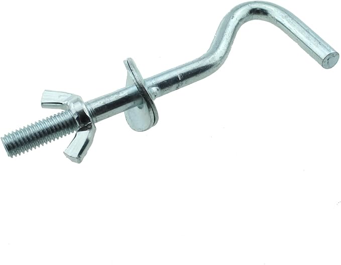 TAODAN 2PCS Heavy Duty Replacement Hook Hammock Accessory Metal Hook Galvanised Iron Hammock Hook Suitable for Indoor and Outdoor Hammocks