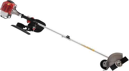 26cc Gas Weed Wacker, 2-Cycle Gas Weed Eater with Goggles & Shoulder Strap, String Trimmer for Edger Brush Cutter Home Garden Lawn Yard Tall Grass Weeds Mowing Trimming