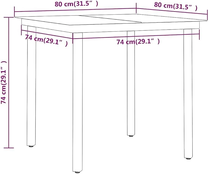 3 Piece Patio Dining Set Black Outdoor Rattan Dining Table with Glass Top and 2 Chairs, Powder-Coated Steel Frame Waterproof Furniture for Garden, Balcony, Backyard, Deck Entertaining