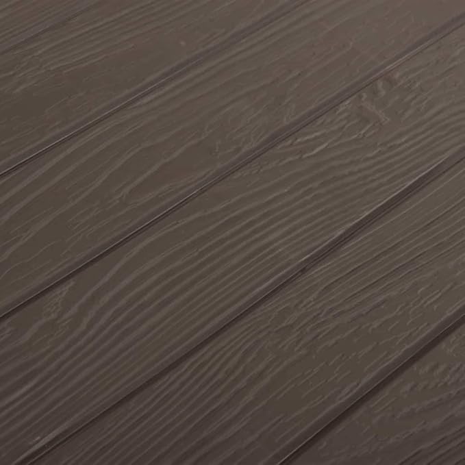 Deck Box Large Outdoor Storage for Patio Furniture, PP Garden Tools, Pool Supplies,Outdoor Backyard Patio Storage Deck Box Container, Brown 45.7"x17.3"x21.7"