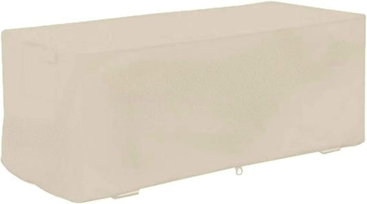 Waterproof Patio Deck Box Cover - Outdoor Storage Ottoman Bench Protector for Organization and Weather Resistance