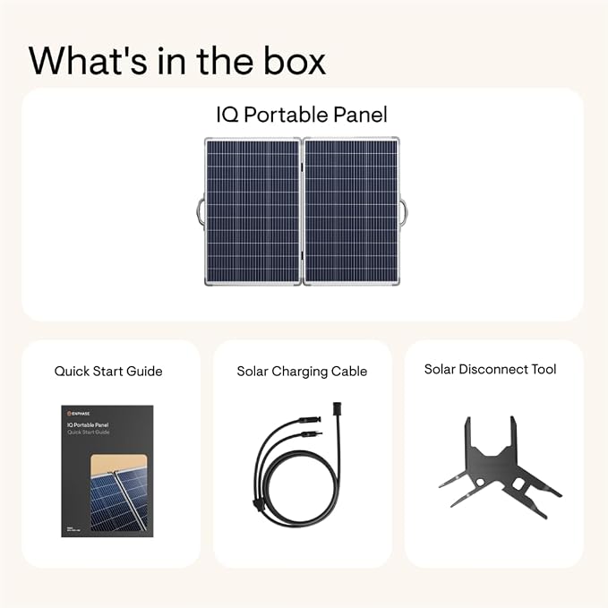 Enphase IQ PowerPack 1500 Wh + 2x200W New Solar Panel Kit | UL 9540A Certified Solar Generator | Home Backup Power Outage | LFP Battery | IQ8 Microinverters | Enphase App | Charges in ~4 Hours