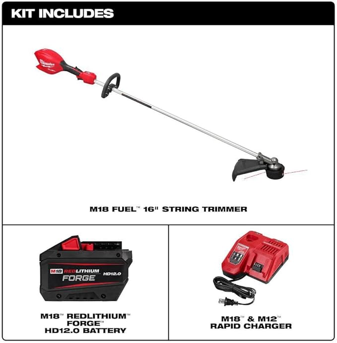 D for M18 Fuel 16 Inch String Trimmer Kit + TPT Premium cart shopinstrumentstd