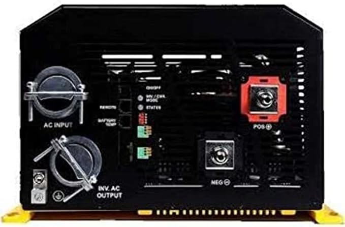 Go Power GP-IC3000-12-PKG 3-in-1 Inverter Charger with Remote, 3000W Pure Sine Wave Output, 12V to 120V AC, 4800W Surge Capacity, 100 Amp Charger, Dual 50 Amp Transfer Switch, 12V for RV & Marine Use