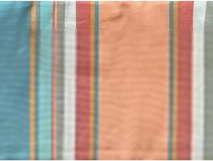 Pastel Striped Cotton Hammock for Indoor or Outdoor Use – 90x50 Inches, 250 lbs Capacity, Bohemian Style for Patio, Porch, Poolside, Deck, Living Room
