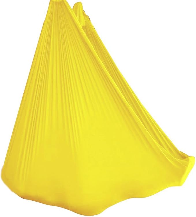 Aerial Yoga Hammock 5.5 Yards Yoga Swing Pilates Silk Home Gym Fitness Include hardware,Daisy Chain, Pose Guide