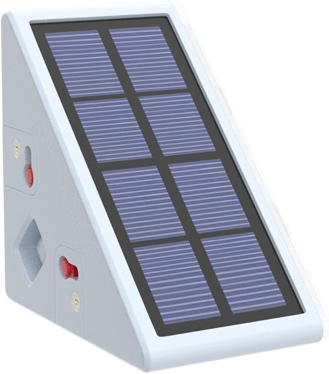 VOLISUN Solar Stair Lights 6 Pack, 7 Fixed Colors, Solar Step Lights Outdoor Waterproof IP67, LED Outdoor Step Light, Deck Light Outdoor Decor for Garden Stair, Front Step, Porch and Patio