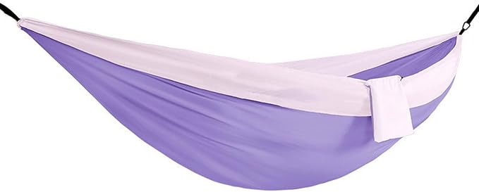 YSUEFIJO Travel Hanging Hammock, Outdoor Hammock Ideal for Camping Or Garden, Camping Hammock Easy to Set Up and Carry, Comfortable Resting Spot, Heavy Duty Support Up to 300kg