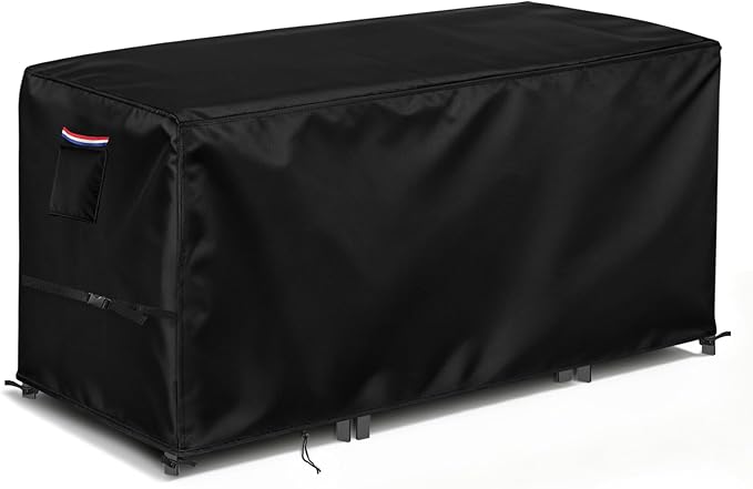 TheElves Bar Cover 41", Outdoor Bar Height Table Covers Waterproof, Heavy Duty Cover for Patio Dining Set, Bar Stools, High Top Table and Wicker Furniture - 41"L x 20"W x 38"H