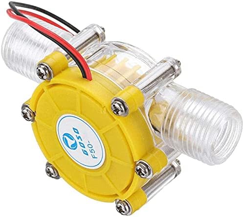 Water Flow Turbine Generator - Hydroelectric Micro Hydro 1/2 Inch Portable Water Charger (80V)