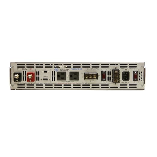 AIMS 2000W 48V Rack Mount Pure Sine Inverter to 120V, 2U (48V)