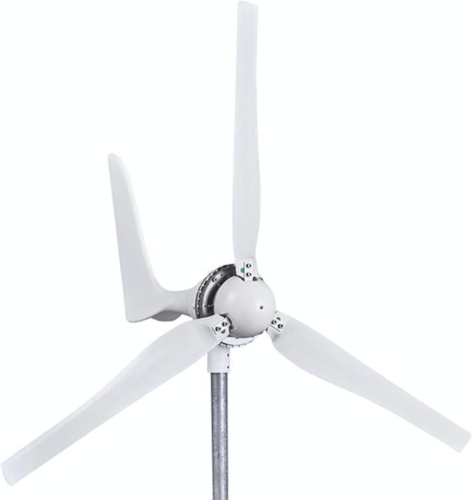 Automaxx Windmill 1500W 24V 60A Wind Turbine Generator Kit, Automatic and Manual Braking System DIY Easy Installation, MPPT Controller with Bluetooth Function, 3 Blades Wind Turbine