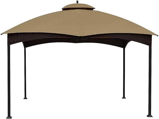 APEX GARDEN Replacement Canopy Top for Lowe's Allen Roth 10X12 Gazebo #GF-12S004B-1