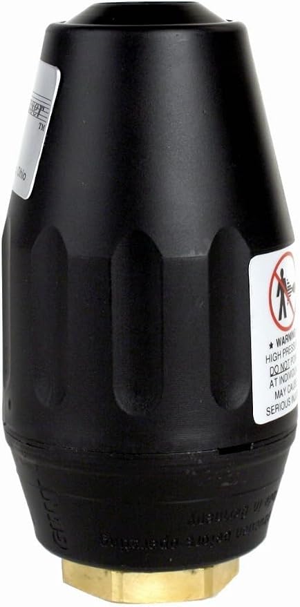 Giant 6000 PSI Turbo Laser Power Pressure Washer Rotating Nozzle 1/2" Inlet - 6.0 Orifice