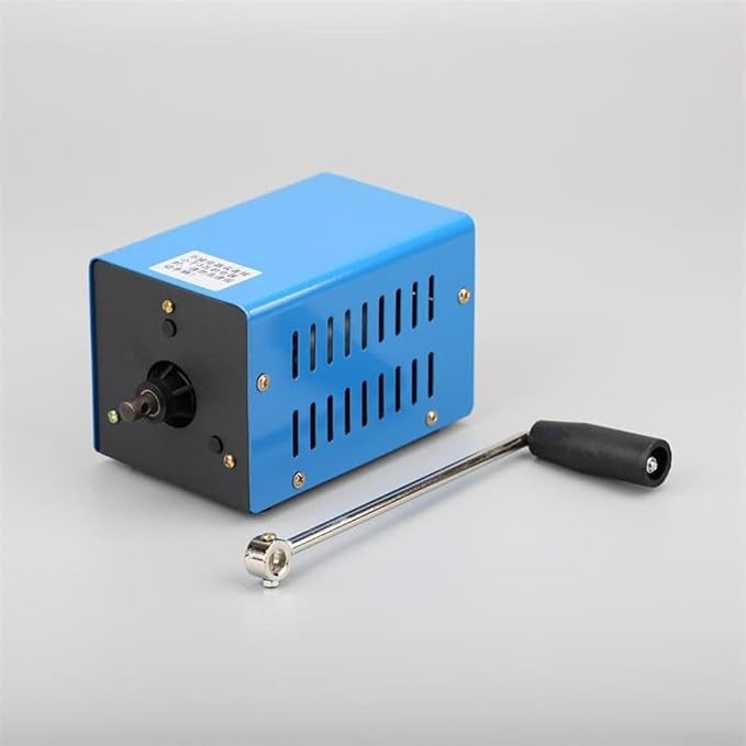 Portable Hand Crank Generator for RV and Camping, 20W USB Charger, Outdoor Survival Use, Metal Construction and Reliable