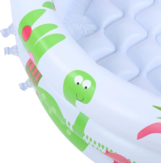 Baby Pool, 23.6 Inch Inflatable Toddler Swimming Pool Kiddie Pool, Mini Pool with Thickened PVC Material for Outdoor Indoor Bathroom Living Room