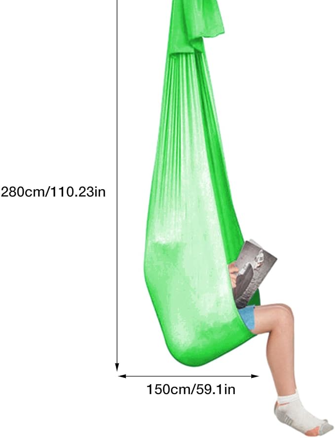 Shakven Extra Sturdy Sensory Swing for Kids | Super Cuddle Indoor Swing,Ther apy Swing Hammock for Child & Adult with Au tism, ADHD, Aspergers, Sensory Integration