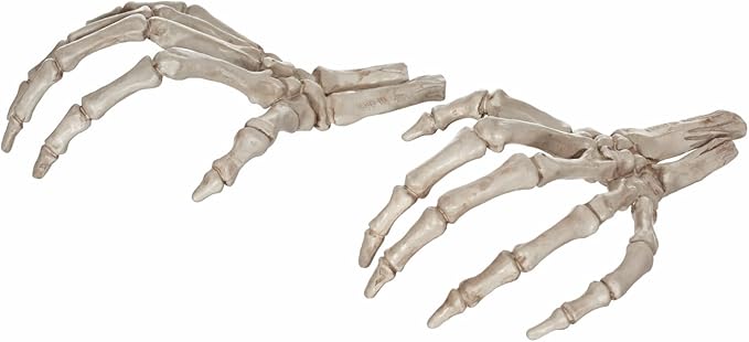 Seasons Left and Right Skeleton Hands Bones Halloween Decoration for Crazy Bonez Skeleton Line