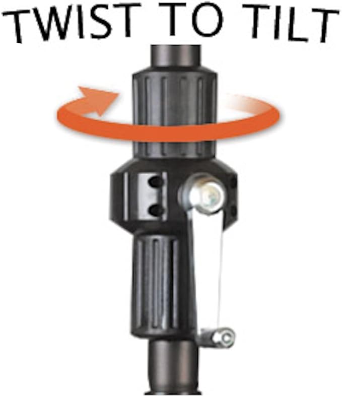 California Umbrella 9' Round Aluminum Market Umbrella, Crank Lift, Collar Tilt, White Pole, Teak Olefin