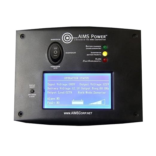 AIMS 4000W 12V Pure Sine Inverter Kit w/Remote