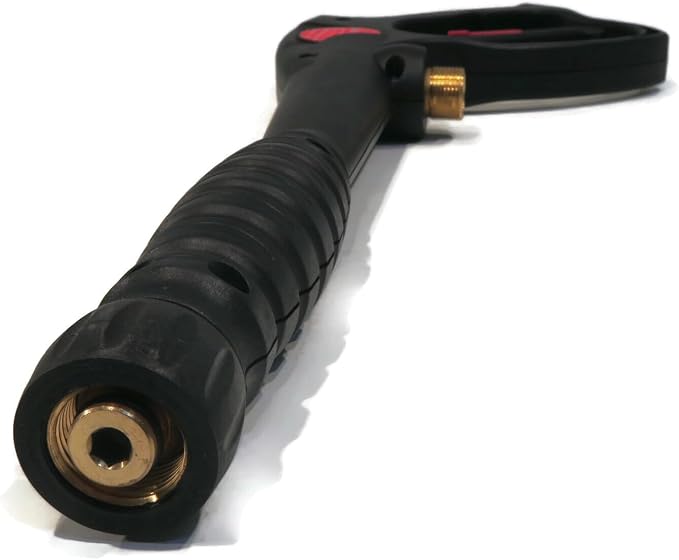 The ROP Shop Pressure Washer Front Entry Spray Gun, Maximum 3000 PSI, 140° F, 7 GPM, with 18" Extension Wand and 5 Quick-Connect Spray Tips