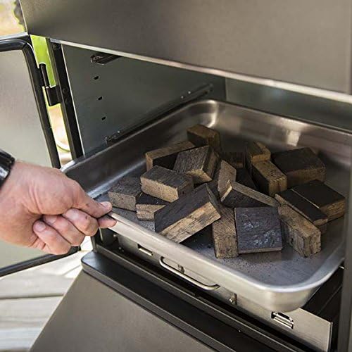 Broil King 923610 Vertical Charcoal Cabinet Smoker, Black