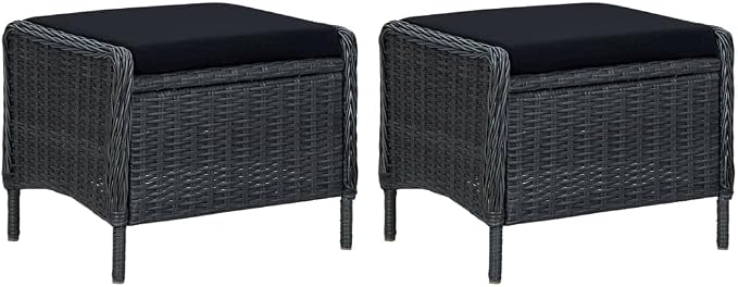 9 Piece Patio Dining Set,Outdoor Bar Table,Patio Bar Set,Modern Outdoor Furniture,Dining Bench with Back,Bistro Set,for Patio Deck Garden,Backyard & Lawn, Dark Gray