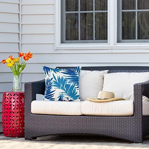 JMGBird Outside Pillows Outdoor Pillow Covers with Inserts Included