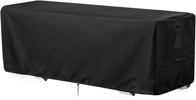 Outdoor Stacked Chaise Lounge Cover, Waterproof 4-6 Stackable Patio Lounge Chair Cover, Pool Lounge Chair Patio Furniture Covers- 75" L x 27" W x 40" H