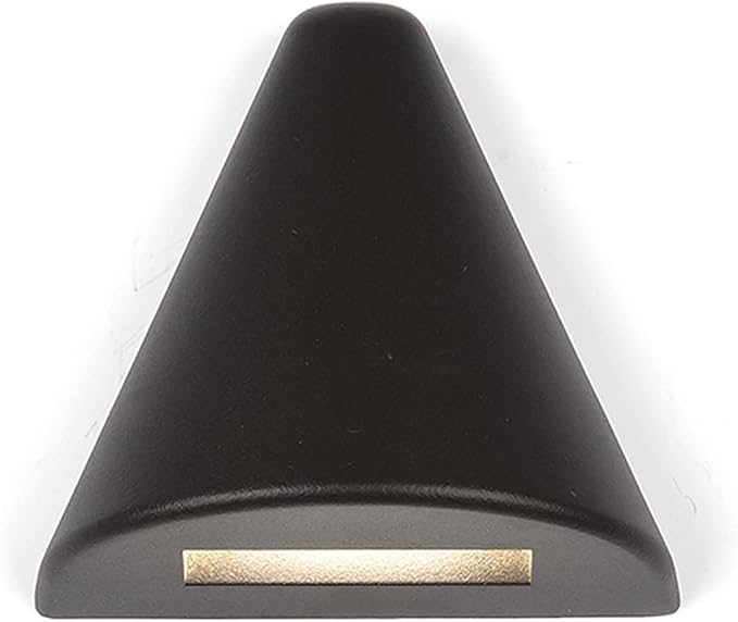 WAC Landscape Lighting, Cone LED 12V Deck and Patio Light 2700K Warm Built-in LED in Bronze
