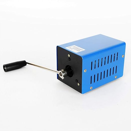 Portable Hand Crank USB Charger - Emergency Generator for Travel, Camping, Hiking & Survival
