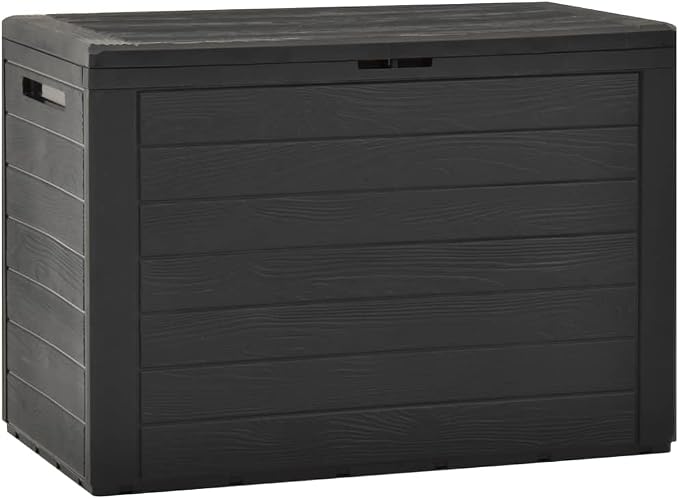 Patio Storage Box, Deck Box Delivery Boxes For Outside Outdoor Storage Box Outdoor Storage Bench Outdoor Furniture Suitable For Gardens Patios Backyard Pool Anthracite 38.7"x17.3"x21.7"