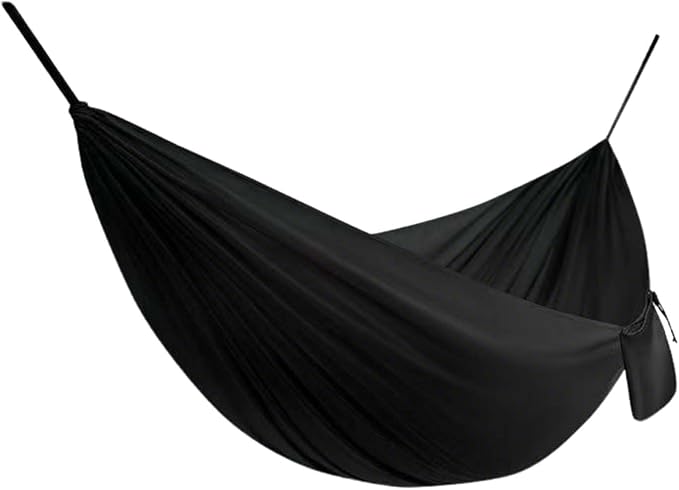 Portable Camping Hammock, Double Hammock for Outdoor Travel and Hiking, Lightweight Hammock with Tree Straps, Hammock Chair for Patio Garden