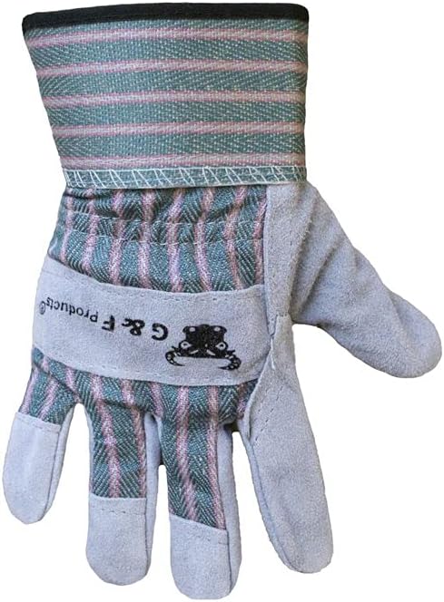 G & F Products JustForKids Kids Garden & Work Gloves for Boys & Girls, Durable Gloves for Gardening, Yard Work & DIY