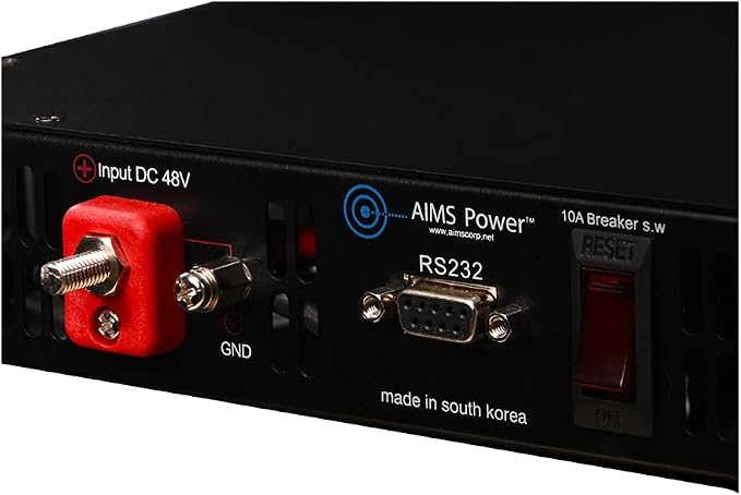 1000 Watt Negative 48 Volt Rack Mount Inverter to 120 Volt AC – 1U (-48V)