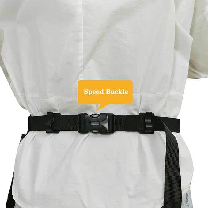 Bafelia Garden Apron for Women with 7 Pocket,Half Florist Apron Harvesting Apron