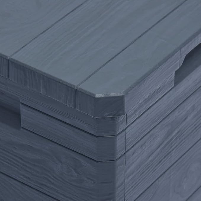 Patio Storage Box, Outdoor Storage Box Outdoor Storage Bench Deck Box Delivery Boxes For Outside Outdoor Furniture Suitable For Patios Pool Backyard Gardens 23.8 gal Anthracite